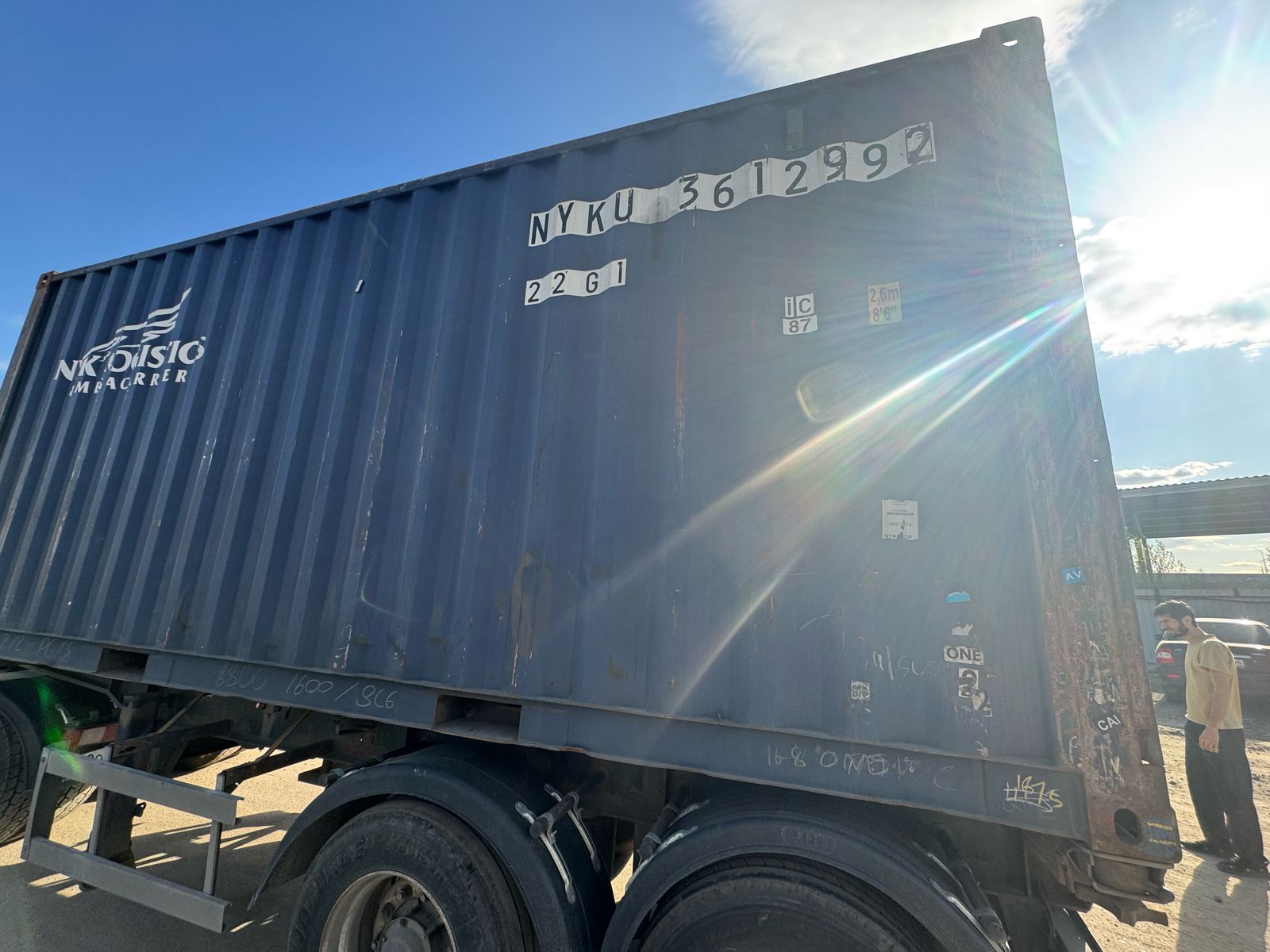 Морской контейнер NYKU3612992